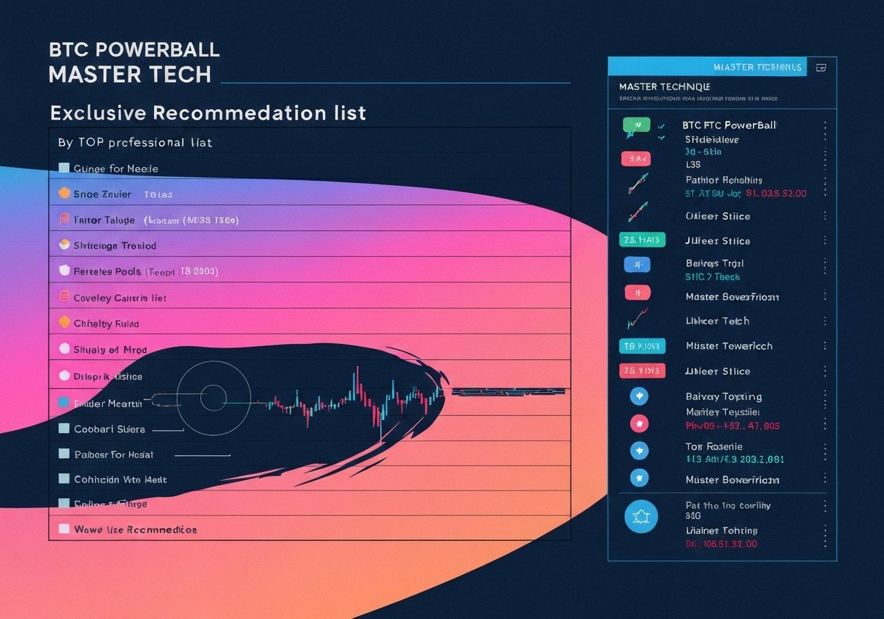 프로 배터가 공개한 BTC파워볼 추천리스트 마스터 테크닉