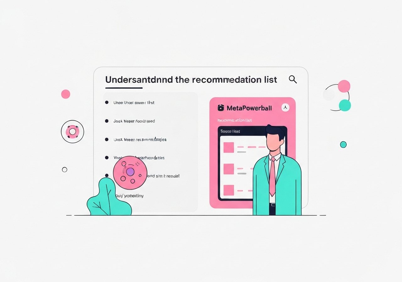 메타파워볼 진짜 잘하려면 추천리스트 이해도가 필요하다, 방법은 간단하다